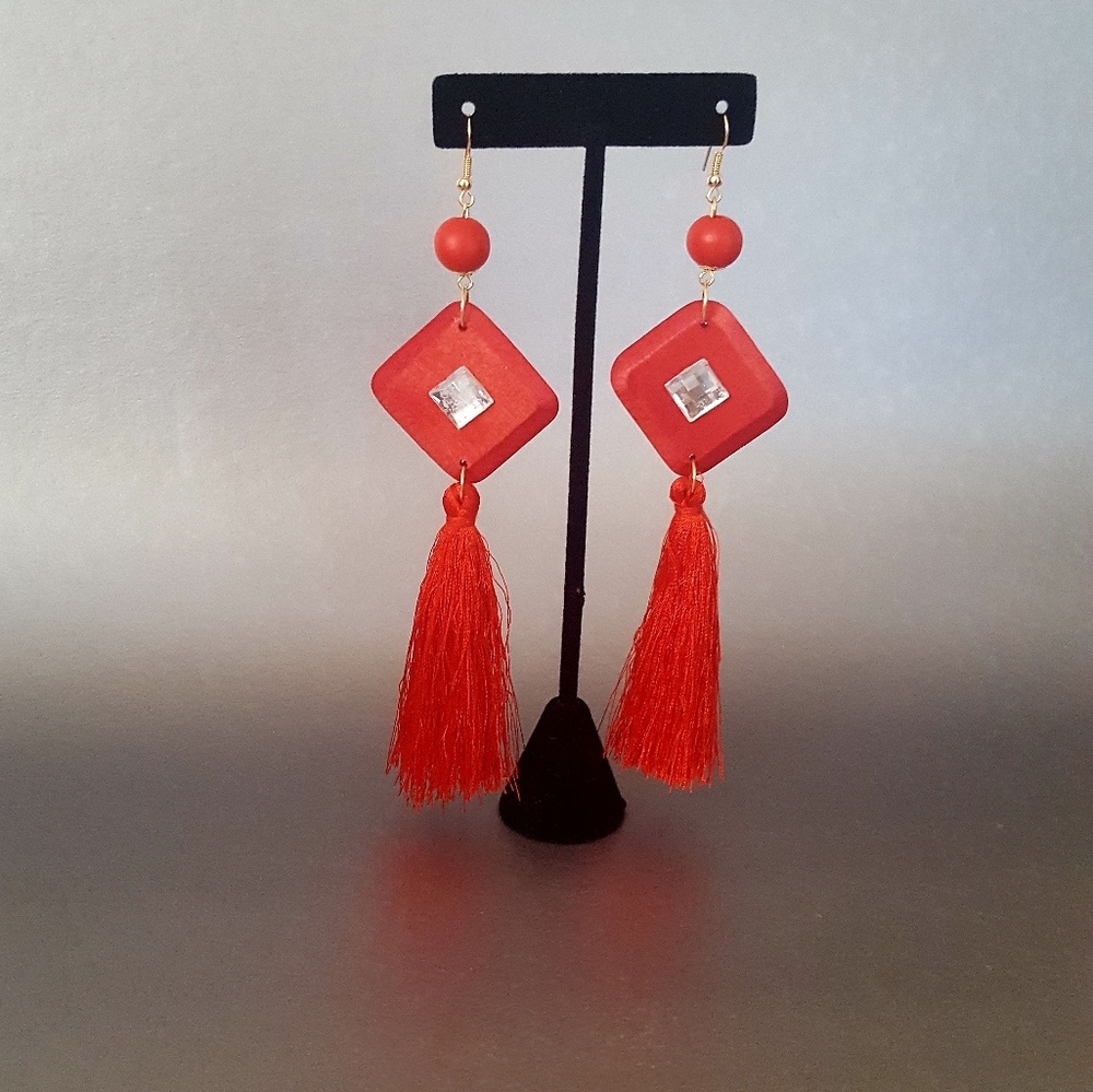 Tassel earings 12 pcs/dz